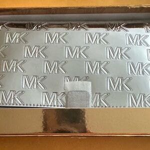 Michael Kors Silver wristlet